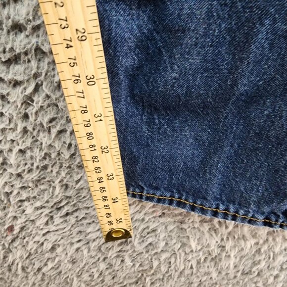 Old Navy Jeans Mens 34x38 Blue Straight Leg 100% Cotton - Picture 7 of 12